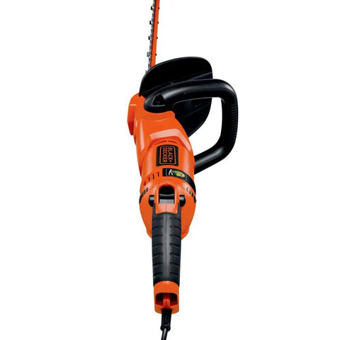 Rotating-Handle Hedge Trimmer With 24-Inch Dual-Action Blades, 3.3-Amp Electric Shear, Cuts Up To 3/4-Inch Branches