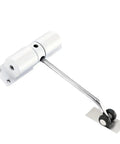 Automatic Door Closer With Adjustable Closing Force For Interior And Exterior Doors Hinged Design Easy One Piece Install Auto Close