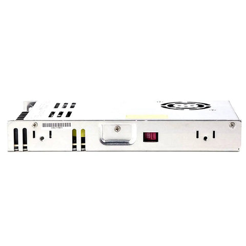 Industrial Switching Power Supply 5V 60A 300W UL Certified smooth stable output shown from the side with power switch.