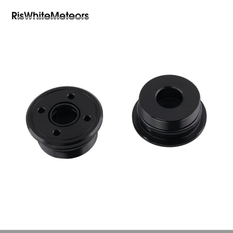2 Piece Screw Trim Cylinder End Replacement 64E-43821-00-00 For Outboard 115-225HP Marine Grade Durable Direct Bolt On Fit Corrosion Resistant Reduces Wobble And Leaks black pair