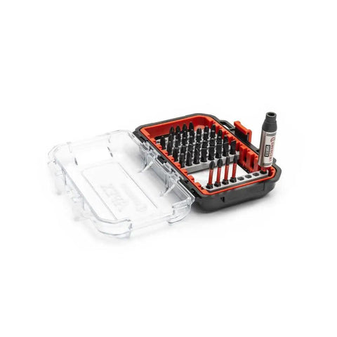 Vortex BH 41-Piece Shockforce NE AP Tool Set For Pros in open case showing bits and holder