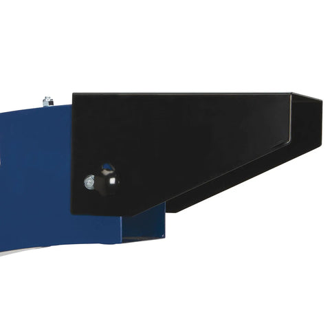 Side view of Beastly Heavy Duty Commercial Steel Debris Vacuum Truck Loader robust steel frame component.