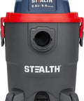 Front view of Beast 5.5 Peak HP Wet And Dry Shop Vacuum with 5 gallon tank and blower drain port, ideal for home garage use