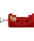 Mounting Base Clamp For Astronomical Telescope Equatorial Mount And Finder, Aluminum Alloy Quick Release Saddle Adapter Plate Red