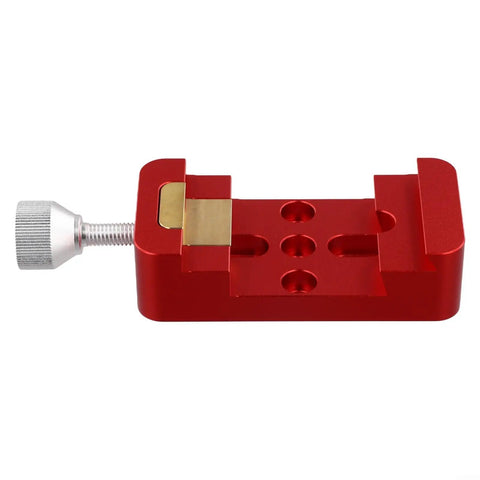 Mounting Base Clamp For Astronomical Telescope Equatorial Mount And Finder, Aluminum Alloy Quick Release Saddle Adapter Plate Red