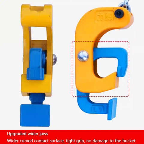 Four Chain Drum Lifter Heavy Duty Clamp Hauls Two Ton Loads Easy Fits Thirty To Fifty Gallon Barrels Dead Set Grip Moves Heavy Barrels Without Breaking A Sweat Quick Rig Up Rock Solid Daily Shop Floor Workhorse Tool