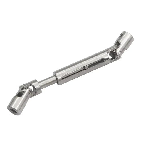Metal CVD Drive Shaft For 1 By 12 MN78 RC Cars 2 Pack Spare Part Beefed Up Durability And Performance For Rock Solid Power Transfer And Faster Runs That Delivers Maximum Control And Longevity, silver RC drivetrain axle