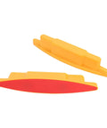Tbest Magnetic Stud Finder with Powerful Magnet, durable yellow ABS material, compact size, user-friendly design.