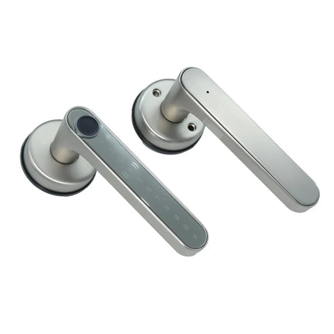 Zero Stress Smart Door Lock Featuring Quick Fingerprint Swipe App Override And Keypad Passcode For Smooth Single Deadbolt Upgrade On Wood Or Metal Doors Today Without The Headache, zinc alloy design with keypad.