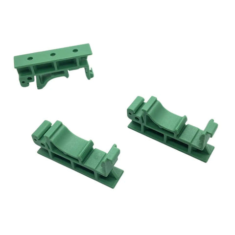 Fifteen Sets PCB DIN Rail Mounting Brackets With Screwdriver For 35mm C45 And 15mm Rails, Circuit Board Holder Clip For DIN Rail