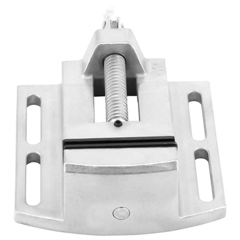 Top Rated Heavy Duty 2.5 Inch Drill Press Vice With Precision Aluminum Body for Milling And Drilling Work, featuring smooth jaw movement.