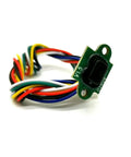 Zero Hangup Laser Distance Sensor With Time Of Flight ToF And Spad Tech 10 To 240 Cm Mid Range Module with attached wiring.