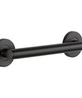 12 Inch Shower Grab Bar ADA Compliant Matte Black 450 Lb Capacity Bathroom Safety Handle For Shower And Tub Wall Mounted Balance Assist Handicap Grip Support