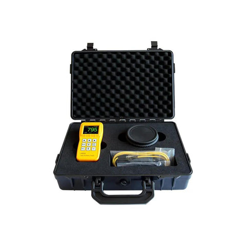 Portable Digital Leeb Hardness Tester For Metals Pro Grade Metal Hardness Testing Device With Leeb Rebound Technology Wide Material Compatibility From Steel And Cast Iron To Aluminum And Copper Lightweight Field Ready LM500 in carry case