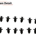 Set of 12 clips included for Beefy Aftermarket Hood Cowl Top Grille For Nissan Hardbody D21 Frontier Pathfinder 1986 To 1997