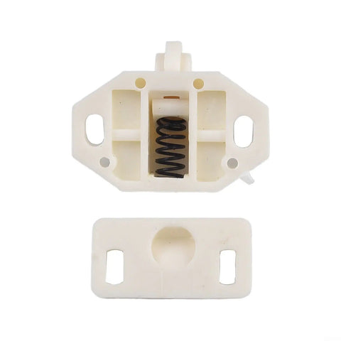 Five Pack Door Roller Catch Kit With Loaded ABS Rollers, white magnetic cabinet door latch, parts, 35mm x 21mm, DIY hardware