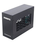Dual Thunderbolt 4 To PCIe 3.0 X16 Expansion Chassis For Laptop And Desktop With 40gbps Throughput Plug And Play Beast in sleek black design.