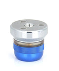 Rock Solid Cnc Z Axis Tool Setter Gauge With Photoelectric Sensor And Heavy Duty Magnet Base For Shops Dead On Alignment No Sweat Tuning Quick Snap Fit Universal Machine Mount, blue metallic design