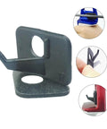 Close-up of 8 Pack Self Adhesive Drop Arrow Rest for Recurve Bow Right Hand, showing detail and adhesive backing.