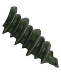 10X1-1/4 Cement Board Screw with sharp tip and ceramic coating designed for easy mounting on concrete backer panels.