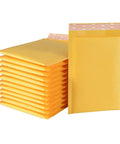 10 Pack Kraft Bubble Mailers 9x12 Self Seal Padded Envelopes Waterproof Bubble Wrap Shipping Bags for Beauty Brand Packaging
