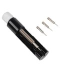 Watch Link Remover Tool With Micro Adjustment Slider For Stainless Steel Bands Includes Extra Pins And Spring Bar Tool