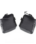 Two Piece Set Front Left And Right Bumper Tow Hook Eye Cover Caps Black Replacement For 2006 2007 RAV4 Direct Fit ABS Plastic Durable
