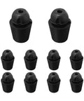 Keep The Dents At Bay With These Heavy Duty Rubber Car Door Overslam Bumper Stopper 10 Pack - black rubber cushion pads