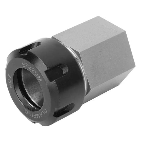 ER32 Collet Block for Lathe and CNC Engraving Machines, Chuck Collet Holder with Hex Block, Built To Last Hardened Tool Steel Construction