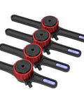 Tap Handle Set For Hand Tapping On Milling Machines With Tap Guide Compatibility And Low Profile Design, four sizes with square drive