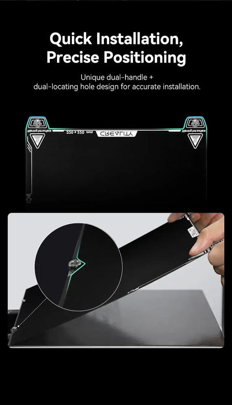 Heavy Duty Magnetic Pei Build Plate For Creality Ender 3 Series 235X235mm Rock Solid Adhesion And Super Slick Surface That Lets You Peel Finished Models Daily Like A Total Breeze Badass Flexible Steel Bed