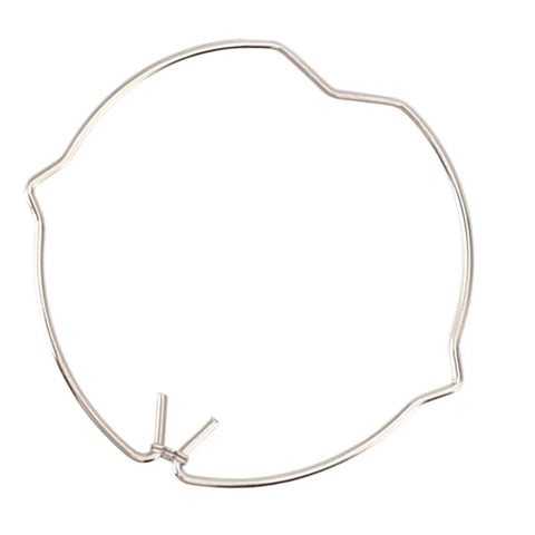 Single Durable Manganese Steel MR16 Downlight Clip showing detailed wire design for heavy duty bulb fixing clamps