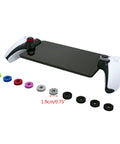 Aim Assist Rings For PS Portal Motion Control Sponge Rings displayed with controller and dimensions
