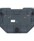 Rugged HDPE Protective Shield For Launch Monitors, top view showing sturdy construction and attachment points, snug fit cover.