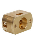 Solid 18mm Oldham Coupling For Z Axis Upgrade On Ender 3 V2 And CR10S Pro Featuring 8mm Brass T8 Screw Drive For Smooth Heavy Lifting Printer Parts That Will Totally Crush It, brass coupler
