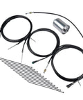 Premium Nylon Fuel Line Replacement Kit For Chevy Tahoe Suburban Avalanche And GMC Yukon XL 1500 2500 Models Fits 2000 Through 2004 Years Direct Swap Build To Stop Leaks Fast, nylon lines and fittings