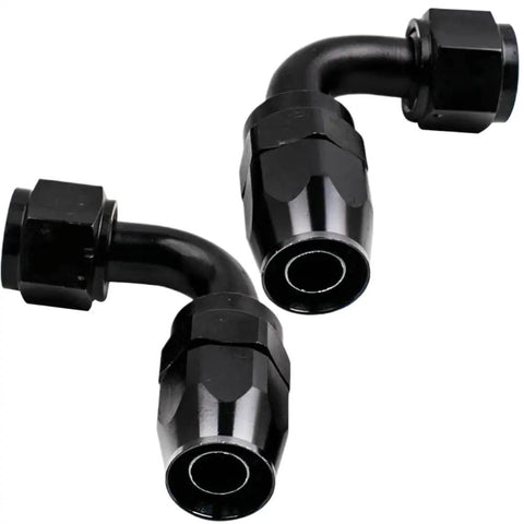 Sturdy Nylon Braided Fuel Hose Line 10AN AN10 Plus Black Swivel Fitting Kit For Ethanol E85 Diesel Racing And High Pressure Injection Systems That Are Built To Last. Black 10AN swivel hose fittings