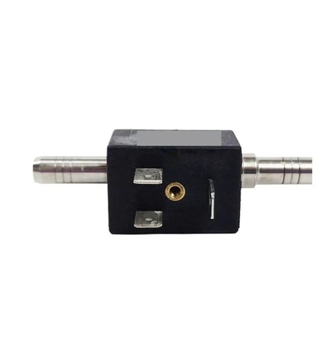 Heavy Duty Vacuum Ink Pump With A No Fuss Oil Free Diaphragm, showing connection port and electrical contacts for lab use.
