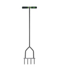 IM7C Spike Grass Aerator For Lawn Health With Long Handle And Cushioned Grips Pro Grade Powder Coated Steel Construction Easy To Use Lawn Care Tool
