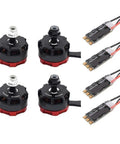 2205 2300KV Brushless Drone Motor With 20A 30A ESC For FPV Quadcopter QAV250 210mm Racing Drone Multicopter CW CCW Compatible