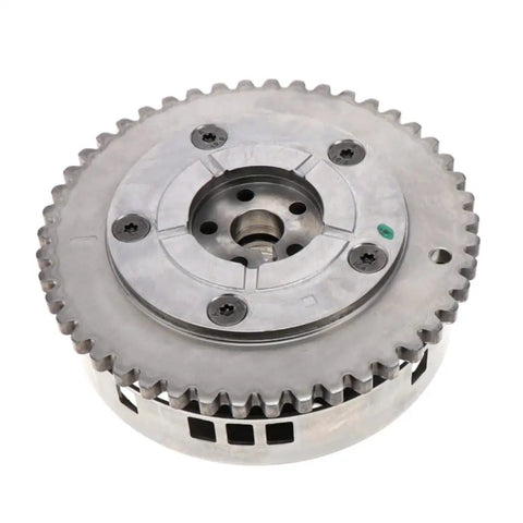 Solid Engine Camshaft Sprocket Plug N Play Swap For Chrysler Models OEM 53022243Af, precision machined steel component, 7 inches diameter.