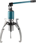 Heavy Duty 30t Hydraulic Gear And Bearing Puller Fork Built Like A Tank For Yanking Stuck Pullies Bushings And Shafts In Any Legit Garage Or Pro Shop Setup, showcasing steel frame and precision ground center pin.