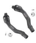 Six Piece Front Tie Rod End Kit With Inner and Outer Ends and Boots for 1996 2000 Honda Civic and Acura EL Direct Fit Replacement