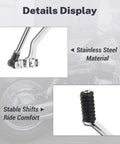 Direct Fit Motorcycle Shift Linkage For Honda Rebel CMX250 CA250 And Earth Eagle DD250 stainless steel linkage detail