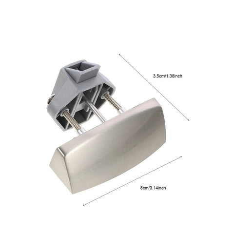 Two Set Keyless Push Latch Kit for RV Van Boat Cabinets and Drawers Thumb Rotation Release durable fasteners