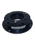 Single-plate electromagnetic brake, round black flange-mount, DC24V 20W, 2kg/20Nm