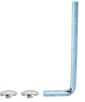 Heavy Duty 304 Stainless Steel Glass Door Hinge Built Tough With Ball Bearings For Smooth Swinging 8 To 12 Mm Tempered Glass Bathroom Hardware And Home Window Fixtures with chrome caps and an L-shaped tool.