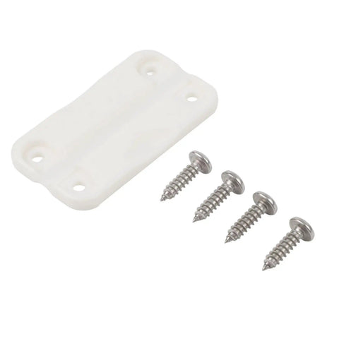 Cooler Hinge Repair Kit With Stainless Steel Screws For 50 To 165 Qt Ice Chests Plastic Lid Replacement Easy Install