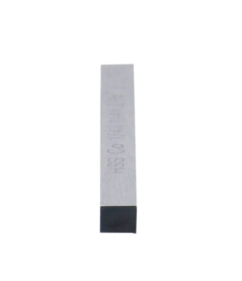 Heavy Duty HSS Lathe Tool Bit Set M35 Cobalt For Castings And Forgings, 1/4 X 1/4 X 2-1/2 Inch, single tool bit close-up