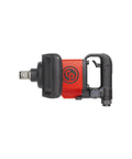 Heavy Duty 1 Inch Drive Air Impact Wrench Brings Real Badass 1300 Ft Lbs Of Torque With Twin Hammer Clutch D Handle side view